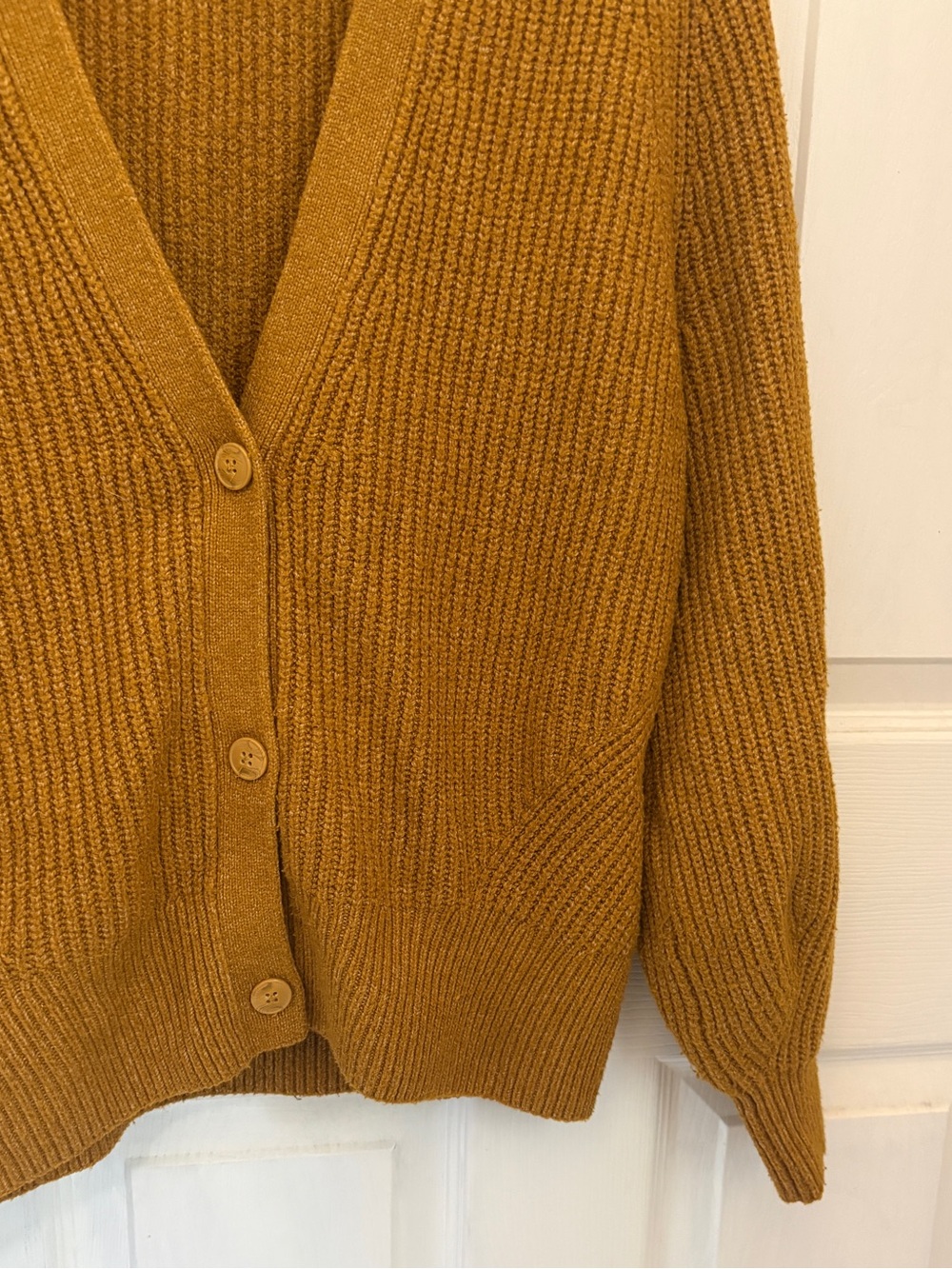 Amazon Essentials Soft Touch Ribbed Blouson Cardigan - Picture 8 of 10